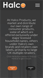 Mobile Screenshot of halcoproducts.co.uk